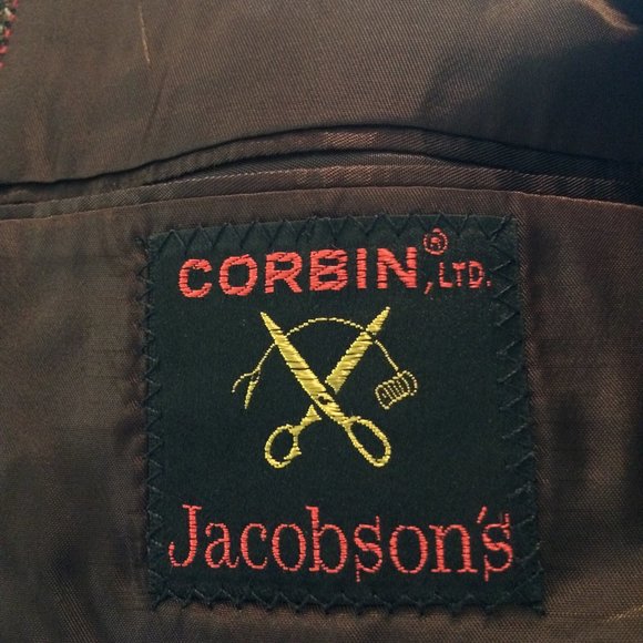 Corbin Jacobson Vintage brown blazer 44R - Picture 9 of 9